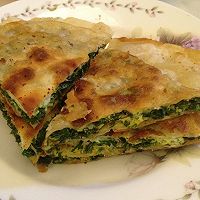 荠菜鸡蛋饼的做法图解5