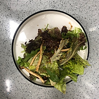 茶树菇金枪鱼蔬菜色拉的做法图解4