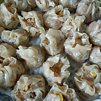 糯米玉米咸肉烧麦的做法图解5