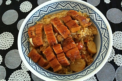 鳗鱼炒饭（盖饭）