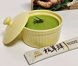 豌豆浓汤（松茸鲜）的做法