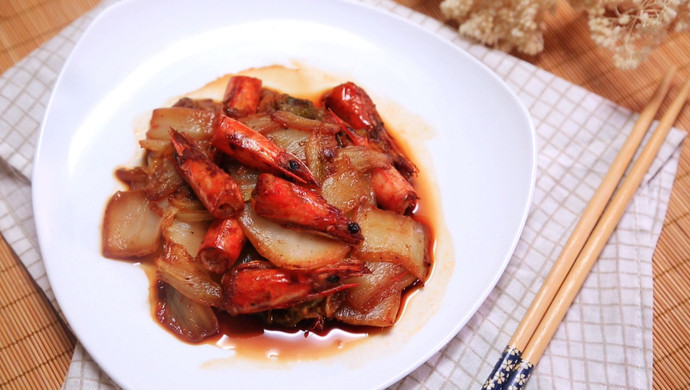 虾头炒白菜—迷迭香