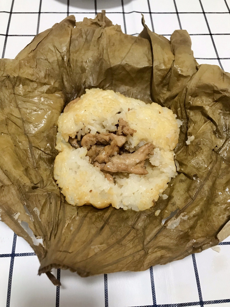 荷叶糯米鸡的做法
