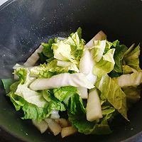 白菜炖粉条的做法图解4