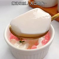 🍓草莓啵啵双皮奶，好吃到跺脚的，简单下午茶甜品！的做法图解8