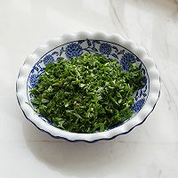 荠菜菊花豆腐羹的做法图解7