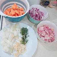 红酒炖牛尾 Boeuf Bourguignon的做法图解4