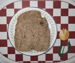 全麦肉桂奇亚籽面包（减脂面包机版）的做法
