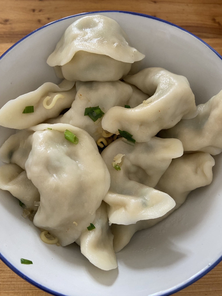 韭菜鸡蛋水饺的做法