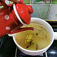 #美食新势力#扇贝木耳菜鸡蛋疙瘩汤的做法图解10