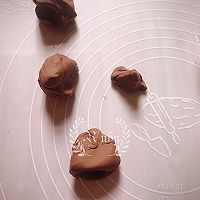 丑萌丑萌的三不像丑丑豆沙造型馒头的做法图解6