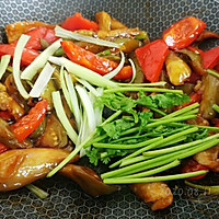 蚝酒甜椒酱香茄的做法图解6