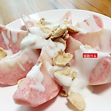 夏天里的桃儿沙拉