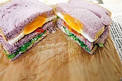 金枪鱼三明治——快手减脂早餐