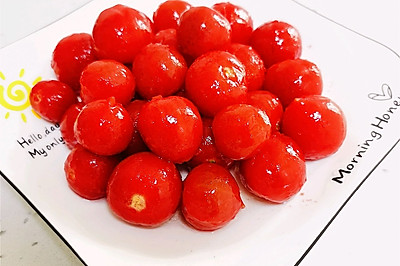 蜂蜜糖渍小番茄