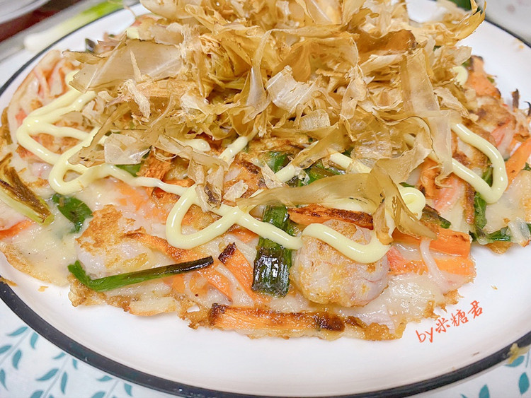 韩式小吃：海鲜葱饼的做法