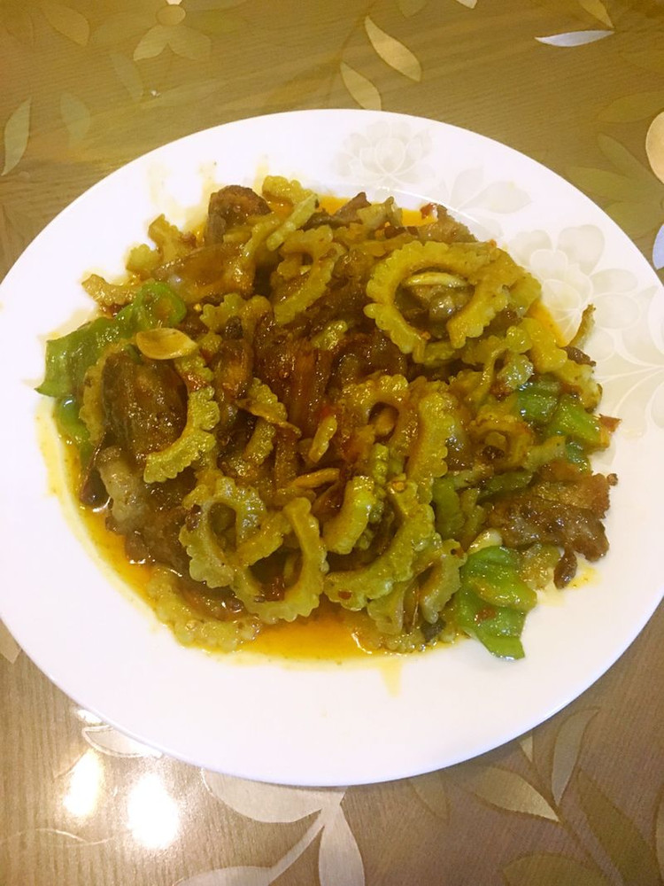 苦瓜回锅肉的做法