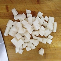 蓝莓拌山药的做法图解2