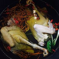 虫草花枸杞炖乳鸽的做法图解4