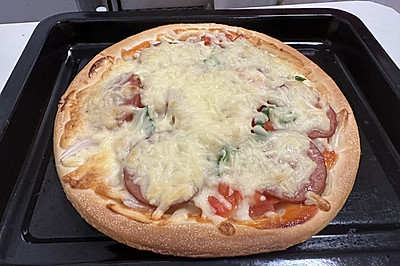 自制芝士披萨