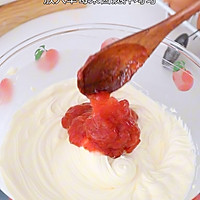 红丝绒草莓冰酪蛋糕的做法图解8