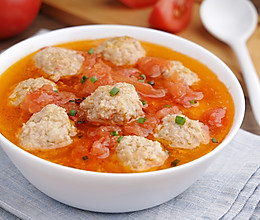 酸酸甜甜，好喝又开胃——番茄肉丸汤的做法
