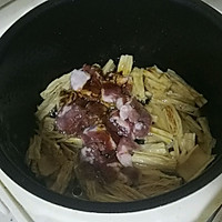 电饭煲｜豆笋烧肉的做法图解3