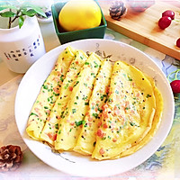 #我们约饭吧#零厨艺也能轻松搞定的营养美味早餐-香葱鸡蛋饼的做法图解12