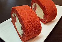 红丝绒蛋糕卷（完美毛巾底）的做法