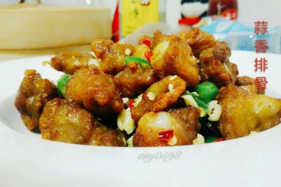 咖啡秀厨：蒜香排骨