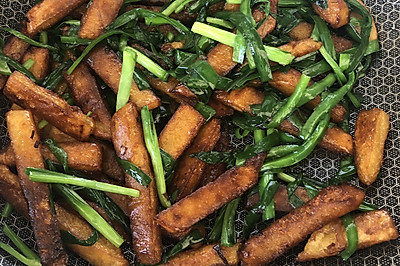 炒玉米饽饽