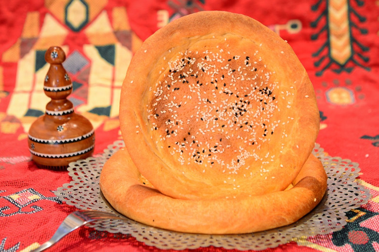 新疆媳妇的烤馕-油馕（托喀其）的做法