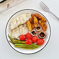 #山姆友约#不开开火料理|柠香比目鱼早午餐拼盘的做法图解7