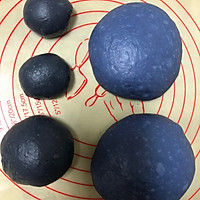 星空蓝猫吐司的做法图解4