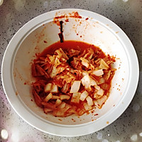 韩国泡菜饼的做法图解2