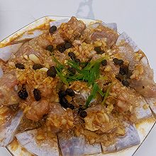 豆鼓蒜蓉排骨炊芋头