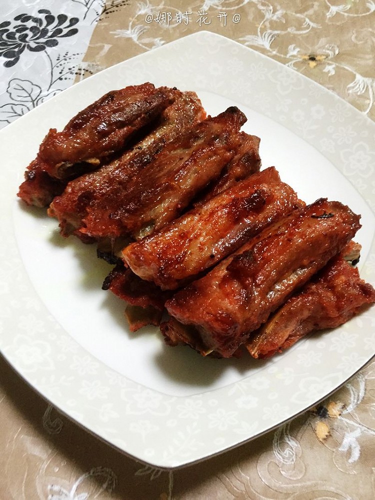 蒜香烤小排的做法