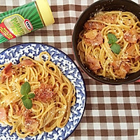 茄汁培根意面的做法图解9