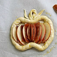 #一学就会快手菜#圣诞风琴烤苹果饼（独创）的做法图解6