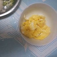 咸柠檬蛋炒饭的做法图解4