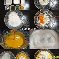 咸香松软好吃到爆香葱肉松蛋糕卷的做法图解2