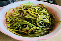 凉拌蒜苔的做法