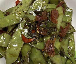 扁豆炒腊肠的做法