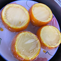 橙子蒸蛋的做法图解4