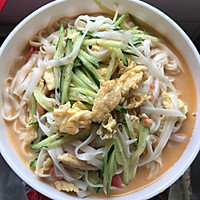 西红柿鸡蛋凉面条的做法图解9