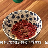 新疆蘑菇肉拌面的做法图解2