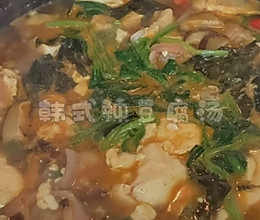 #肉食主义狂欢#韩式辣豆腐汤的做法