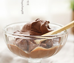 黑巧克力冰淇淋的做法