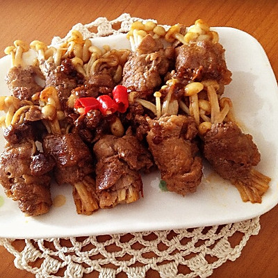 金針菇牛肉卷