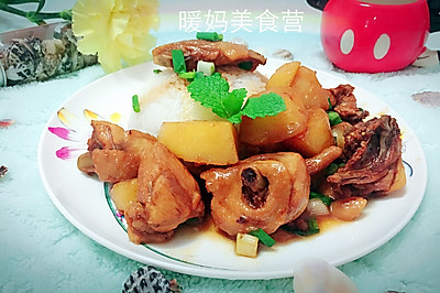 绵绵土豆炖鸡块